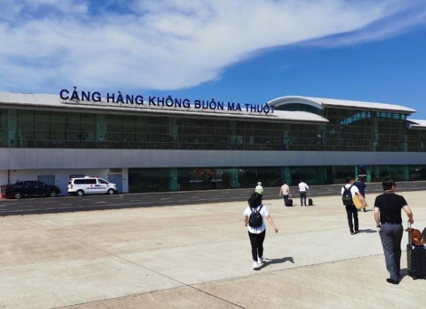 Cảng hàng không Buôn Ma Thuột. Ảnh: Internet