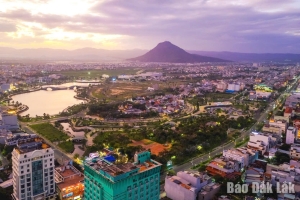Nhiều dự án hạ tầng được đầu tư, tạo diện mạo đô thị hiện đại cho khu vực phía Đông tỉnh Đắk Lắk.